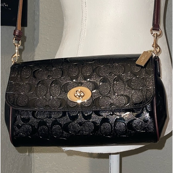 Coach Ruby Patent Leather Crossbody - Picture 12 of 16